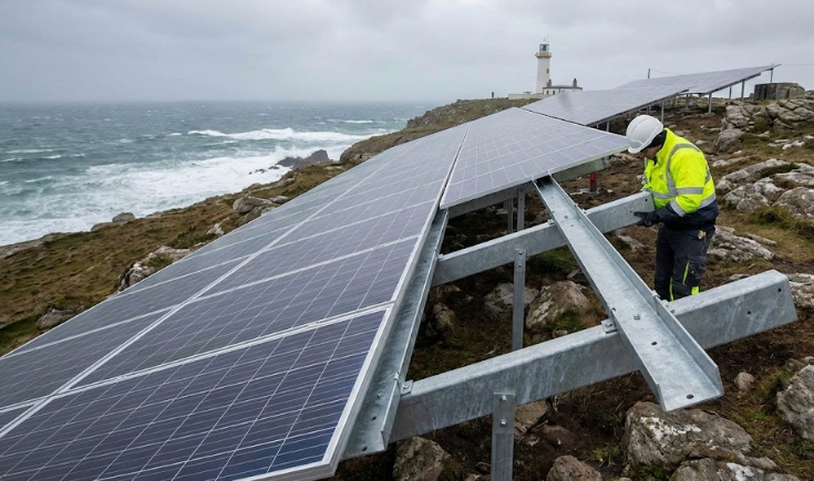 Solar Mounting Channels in Coastal Areas